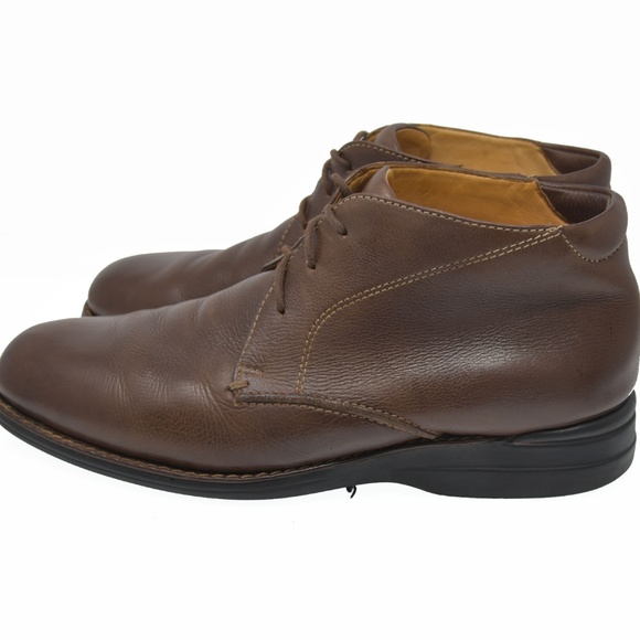 *J&M Sz 12M Brown Leather Chukka Ankle Boots main image 5